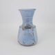 Vase en céramique émaillé bleu ciel
