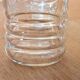 6 verres à eau gravés