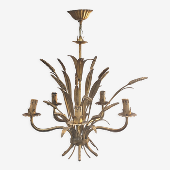 Chandelier "ears of wheat" with 5 arms
