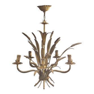 Chandelier "ears of wheat" with 5 arms