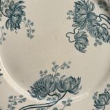 4 plates iron earth Royat sarreguemines U&C