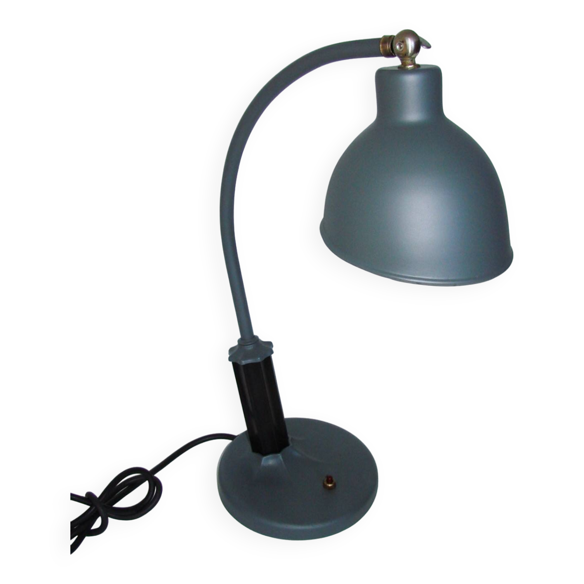 Bauhaus desk lamp, molitor christian dell 1930s