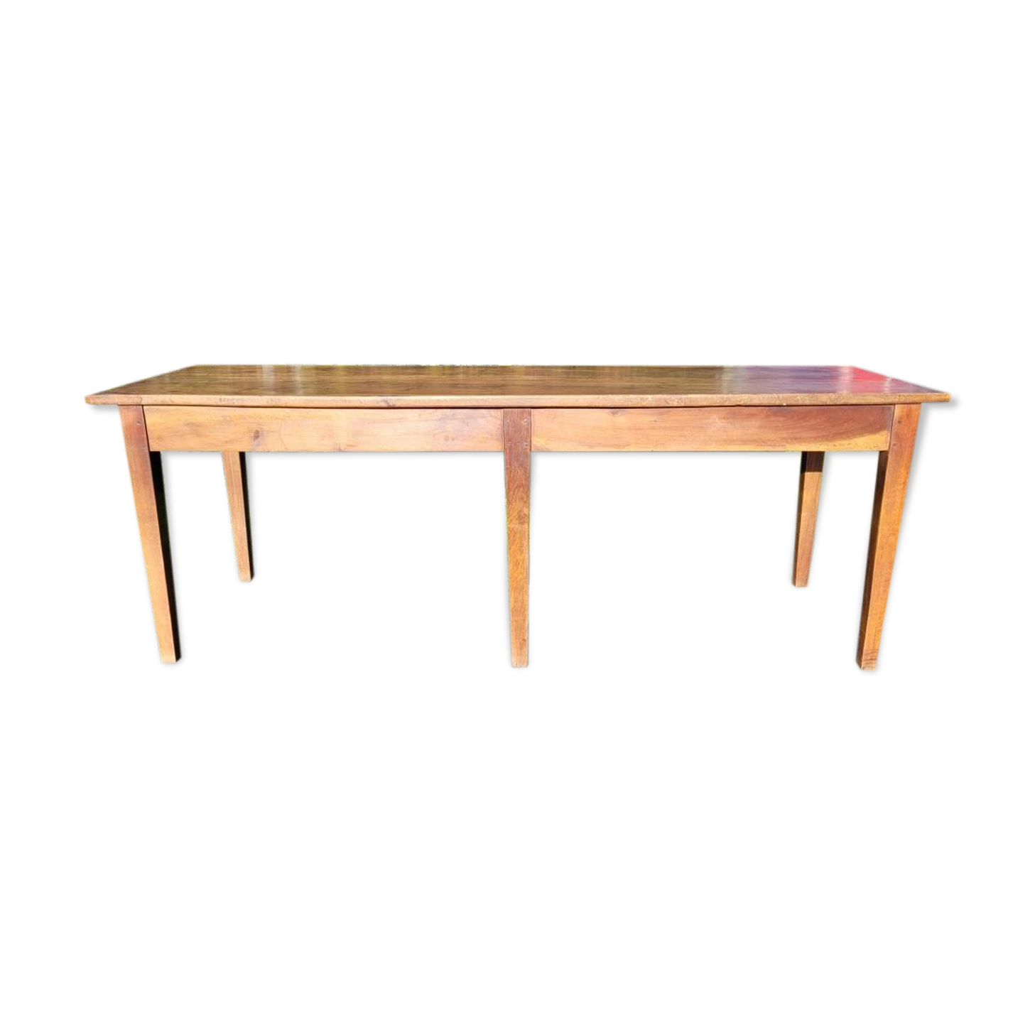 Walnut farm table - 6 feet - 10 places