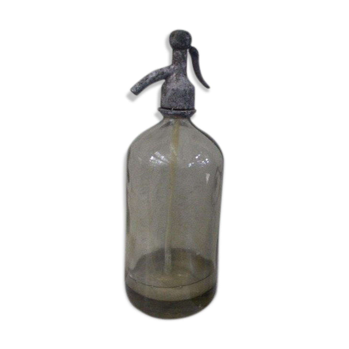 Siphon in very thick glass