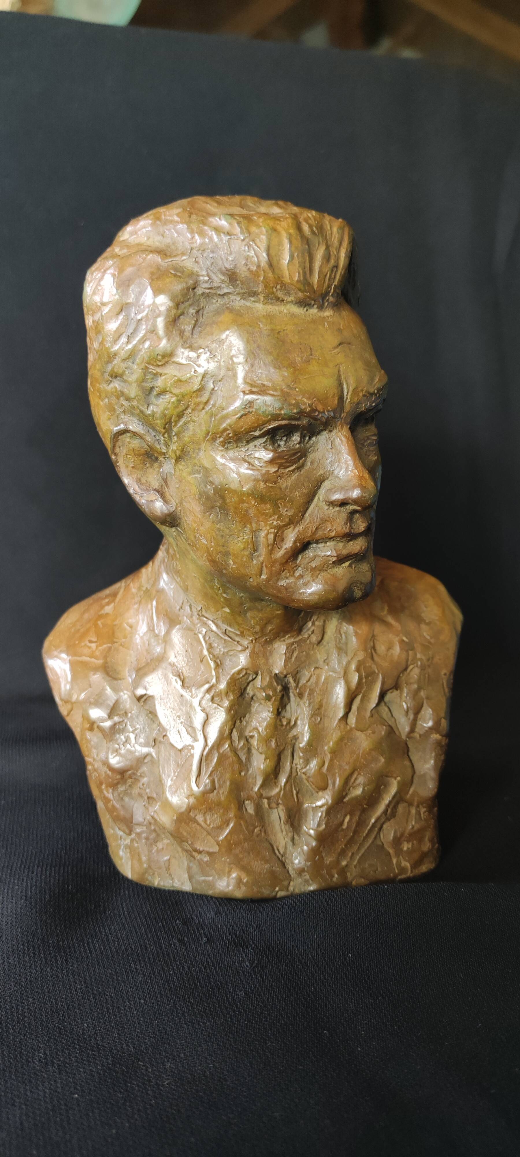 Bronze jean marais signed langloys limited edition 1/8