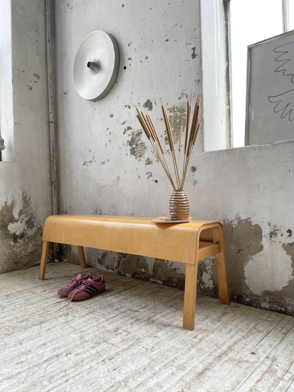 Vintage Ikea Ehlén Johansson bench 2000