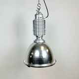 Industrial pendant lamp with glass cover by charles keller for zumtobel, 1990s