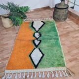 Tapis berbère en laine fait main 150 X 100 CM