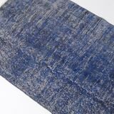 Blue Oushak Runner Rug sku1059