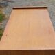 Vintage Golden Blond Oak Chest of drawers Feet Compass 6 Drawers 1 Door 50s