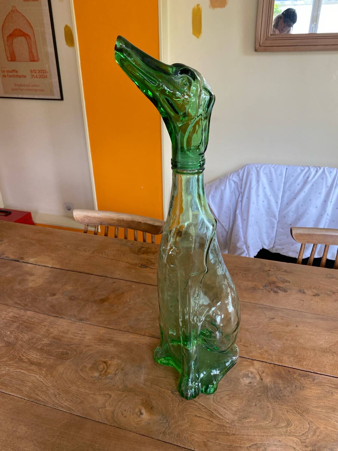 XXL carafe Italian greyhound Castaldo Chianti