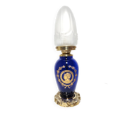 Lámpara de mesa de cristal. España, 1940s.