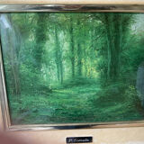 Painting signed Pierre Leishman