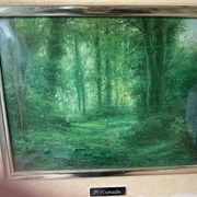 Painting signed Pierre Leishman