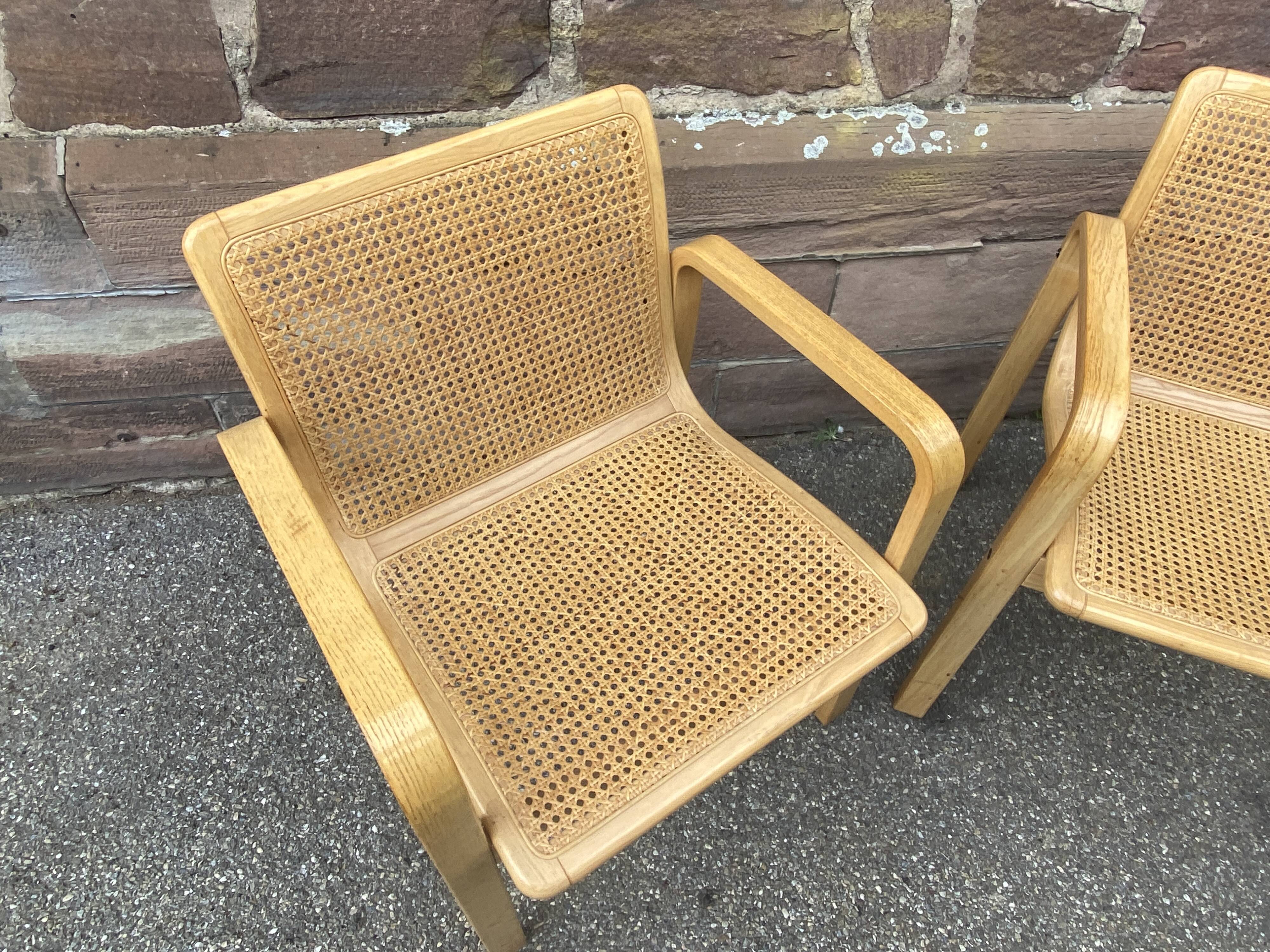 2 Olivo Pietro designer armchairs, Italy, 1970s