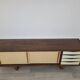 Vintage brutalist sideboard design 1970s