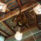 Golden chandelier