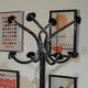 70's chrome parrot coat rack