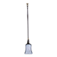 Old chimney shovel in wrought iron and brass