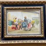 Anna Lesznai, Attributed to, Watercolor On Cardboard, Circa 1930