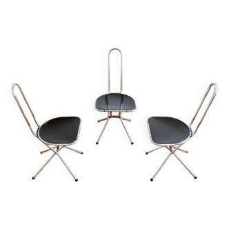 Chaises pliable par Niels Gammelgaard pour Ikea 1980