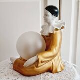Golden Pierrot lamp