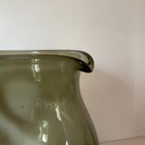 Smoked glass carafe