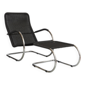 Anton Lorenz cantilever chair D35 & ottoman C35 for Tecta