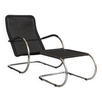 Anton Lorenz cantilever chair D35 & ottoman C35 for Tecta