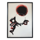 Jean-marie calmettes, 1918-2007. black sun. lithograph