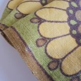 Set of 4 vintage 70s cotton napkins