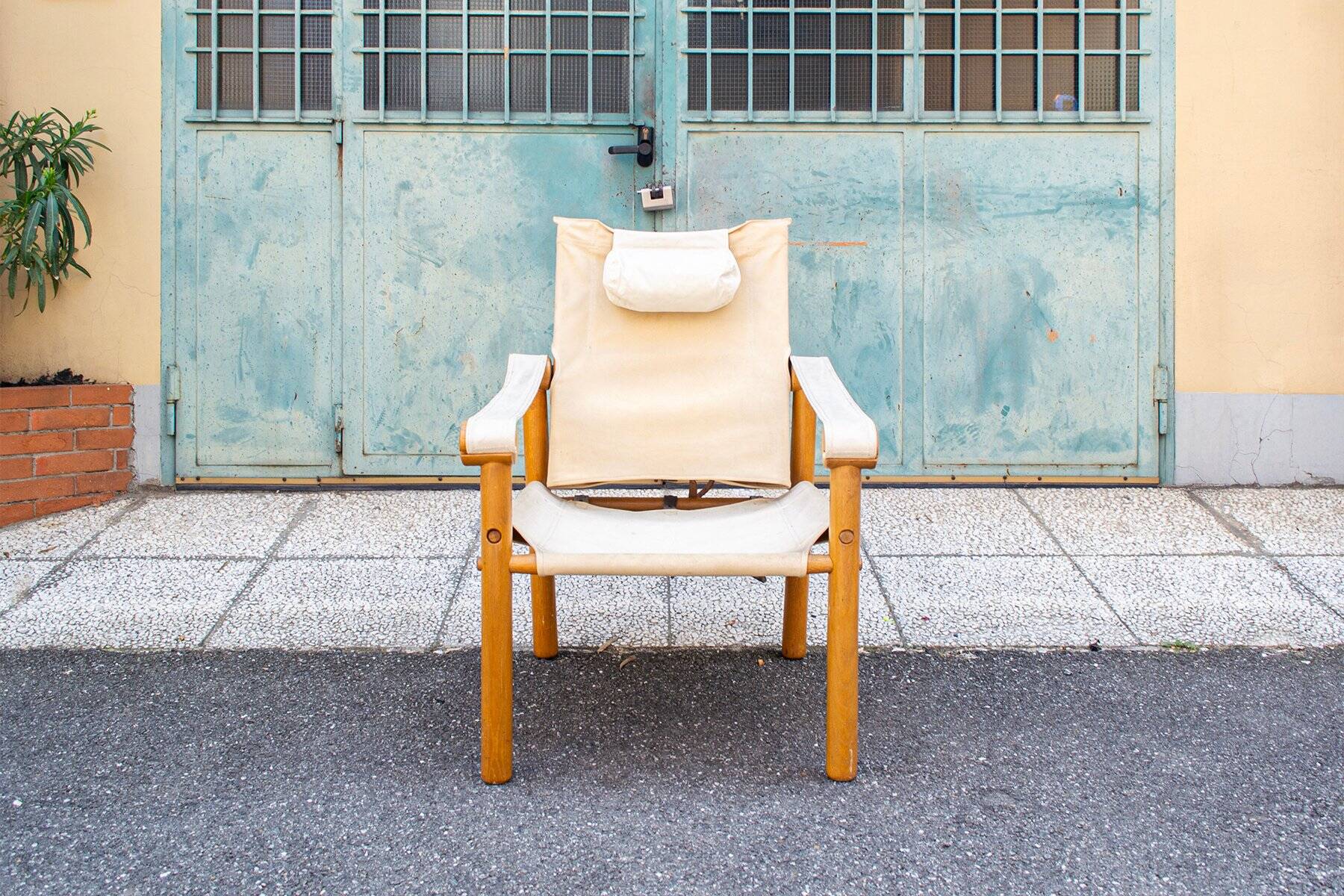 Safari chair by Zanotta, Italy, 1970s