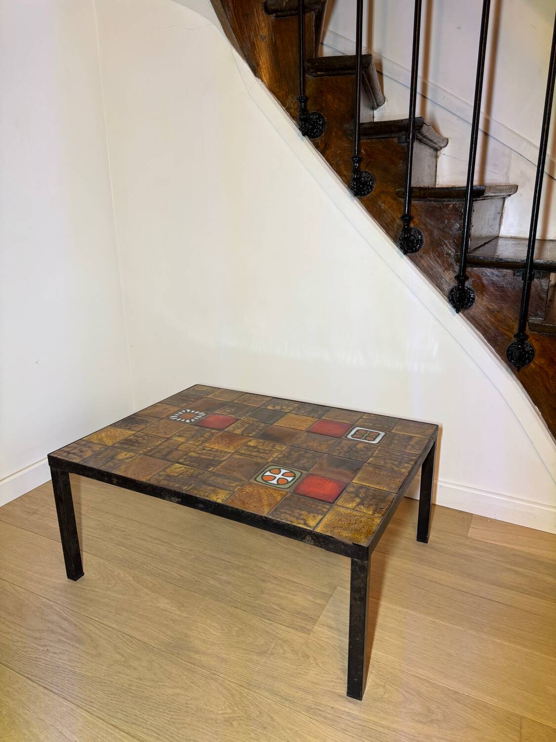 Table basse en ceramique par Jean Gregorieff