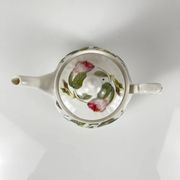 Théière Redouté roses, Roy Kirkham, Angleterre, 1996