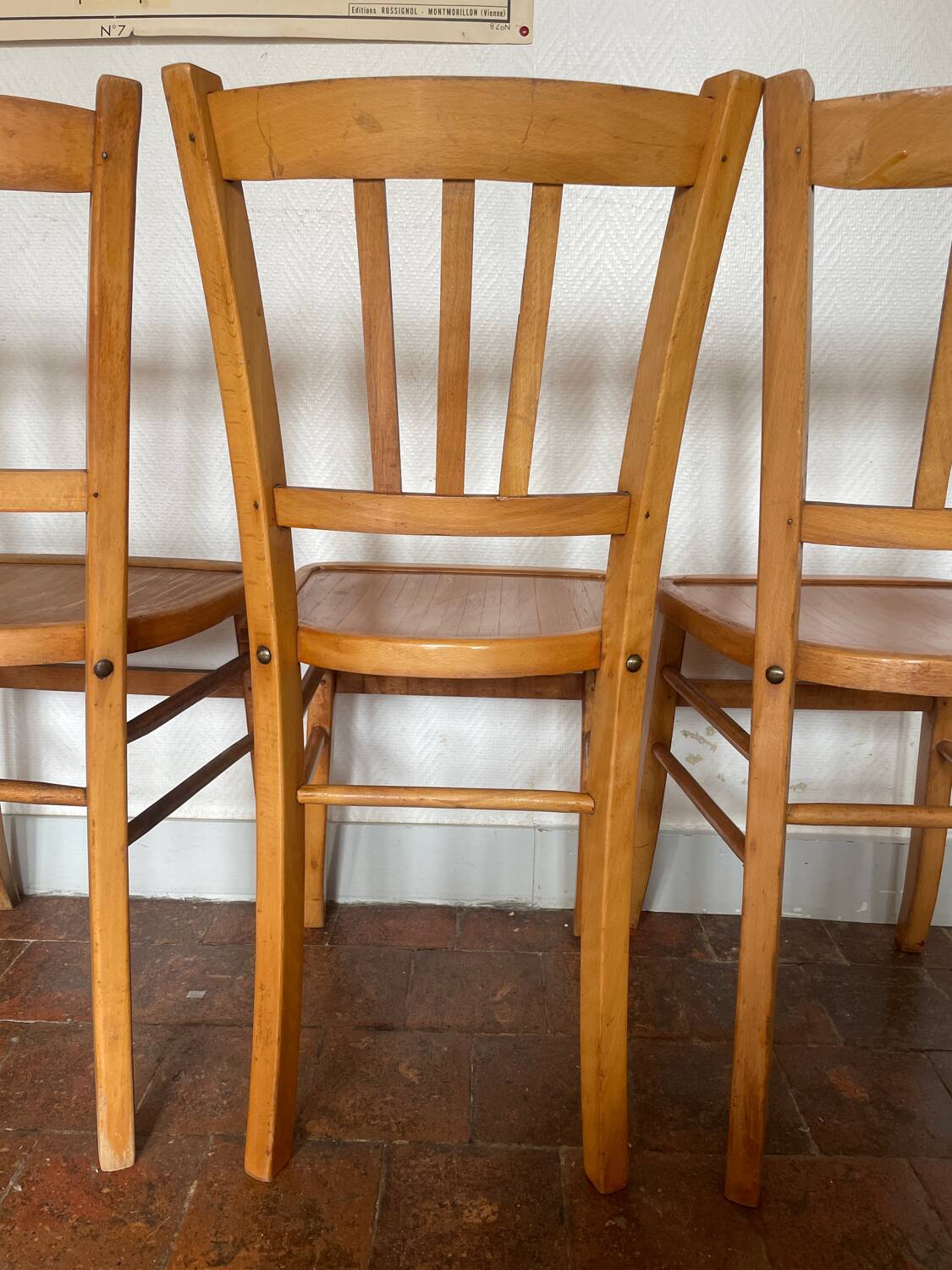 4 chaises de bistrot Luterma
