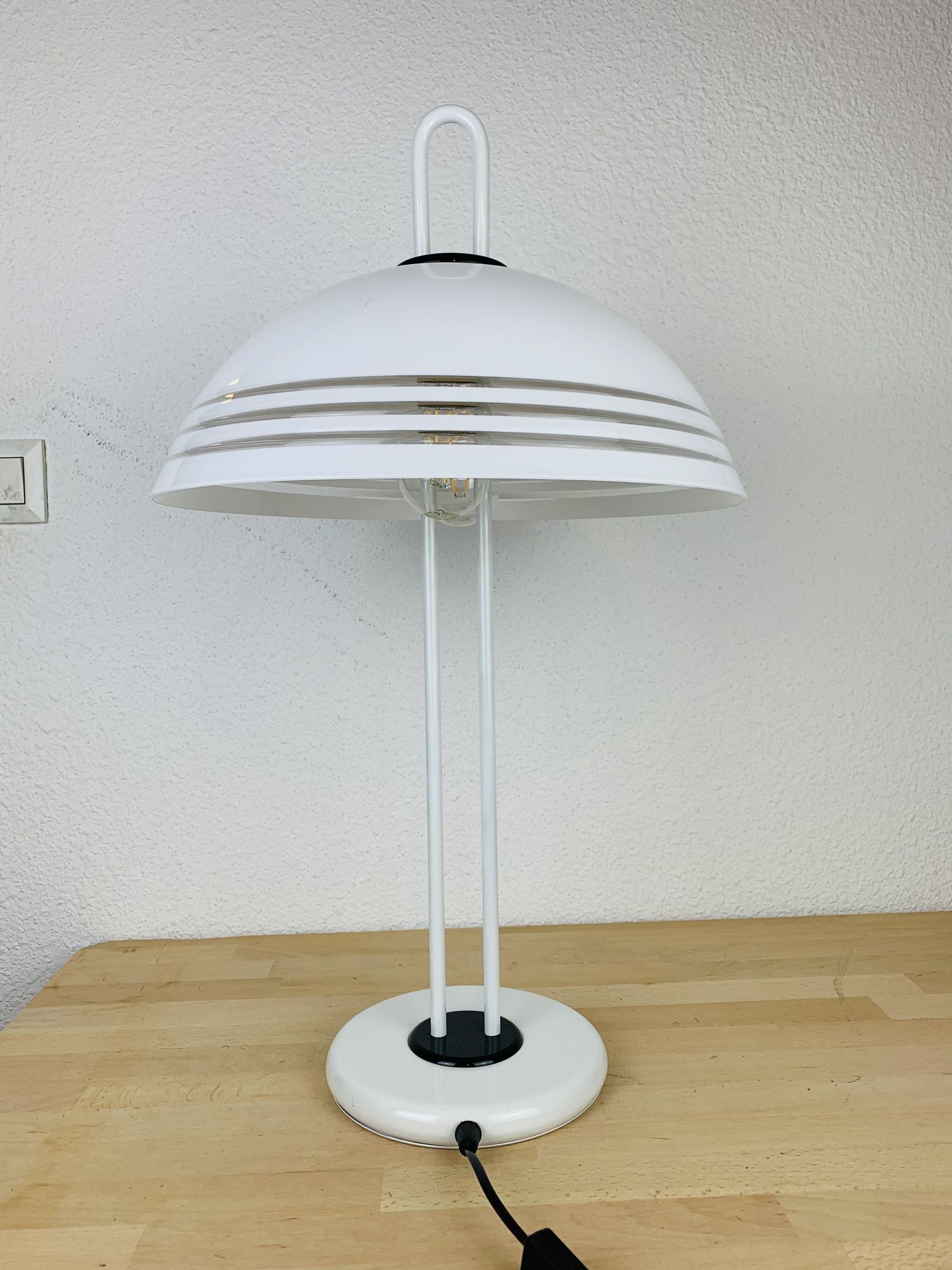 Lampe champignon Wessel Herford années 80 memphis