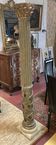 Antique carved wooden column - 18th century