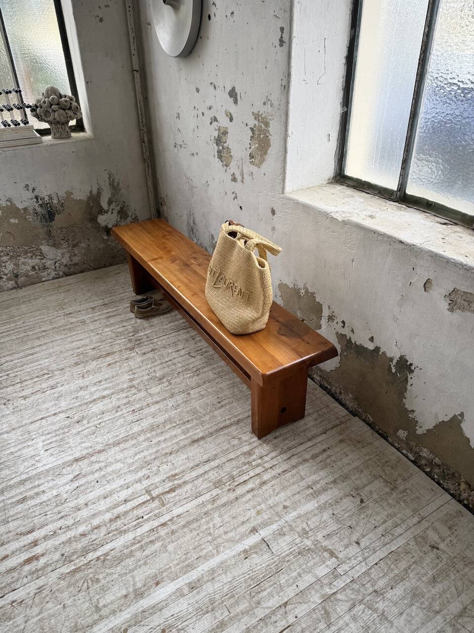 Chapo S14 blonde oak bench 172cm vintage