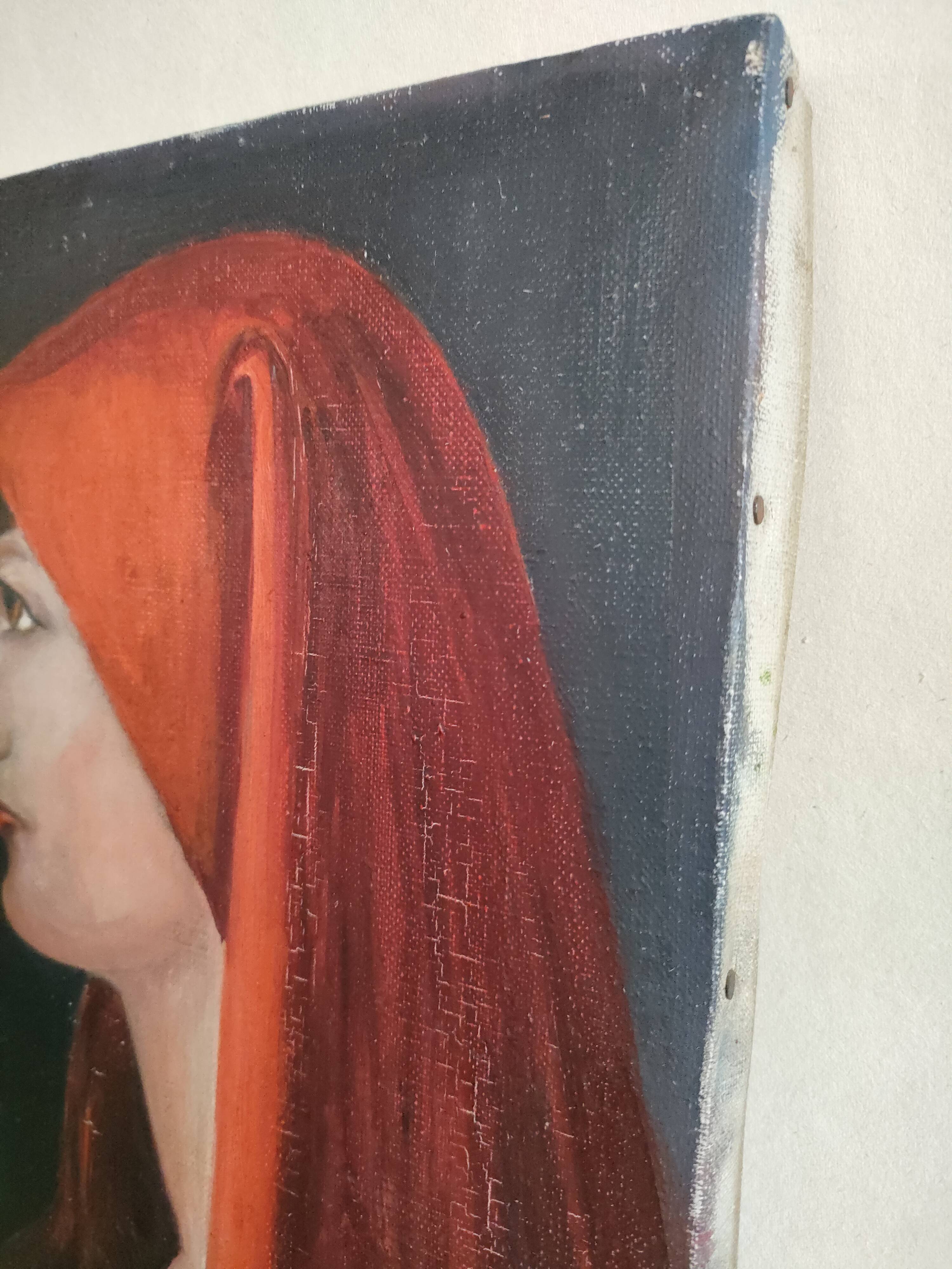 Portrait ancien Sainte Fabiola