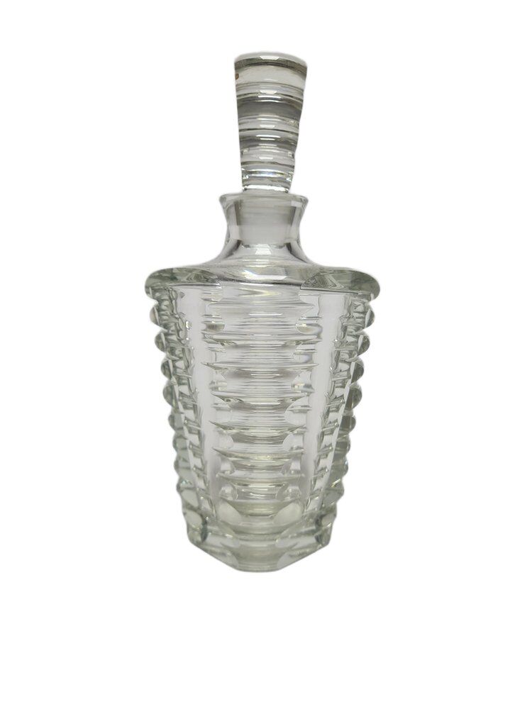 Czechoslovakian Art Deco carafe by I. Pastrankova for Moser, 1950s