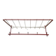Midcentury Wall Brass Coat Rack, Germany, 1960s