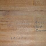 Teak extendable dining table from VV Møbler Spøttrup, 1960