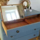 Vintage dresser with folding mirror 1950