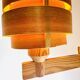 Mounted Pine Veneer Wall Lamp By Hans-Agne Jakobsson For Markaryd, Sweden 1960S