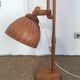 Vintage lamp 1960 wood goes up and down
