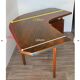 Bureau vintage "Boomerang" en bois massif 1950
