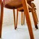 Thonet wooden chairs, 1960s – set of 20