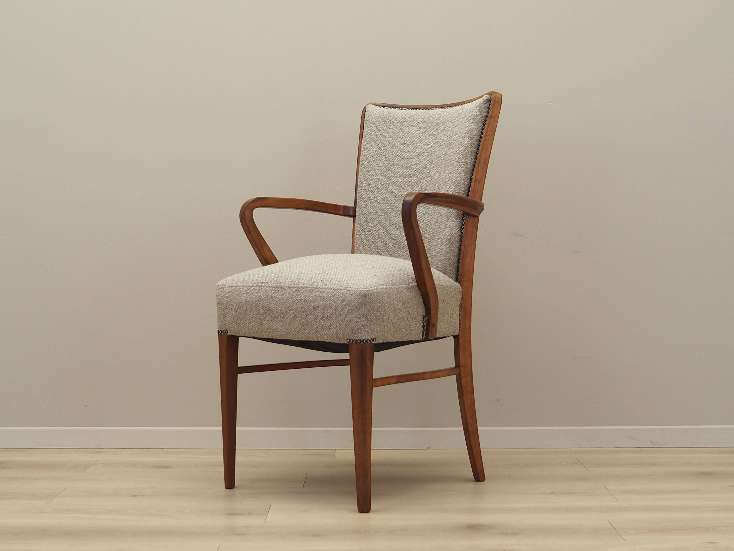 Walnut chair, Danish design, 1970s, production: Denmark
