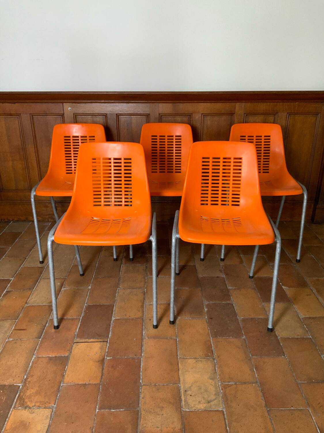 Plastic chairs