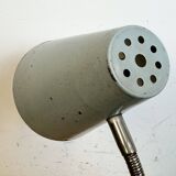 Grey Industrial Gooseneck Table Lamp from Zaos, 1960s